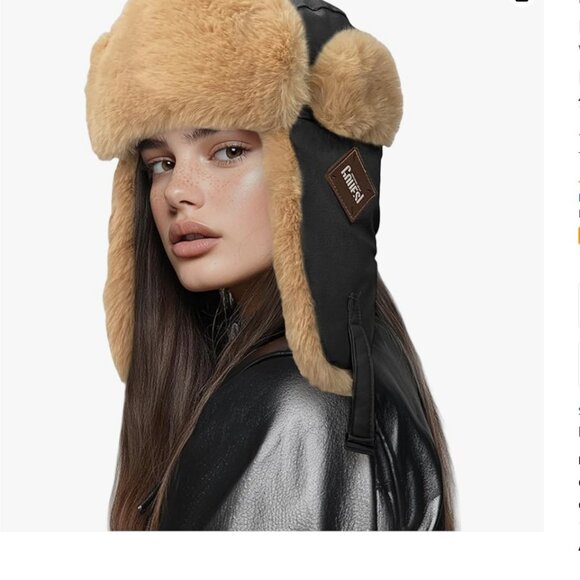 Winter Windproof Warm Faux Fur Hat main image 7